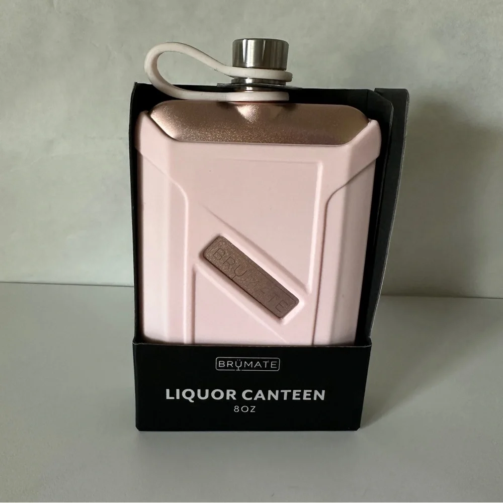 Brumate Glitter Rose Gold Liquor Canteen Retired and Hard to Find - Picture 2 of 5